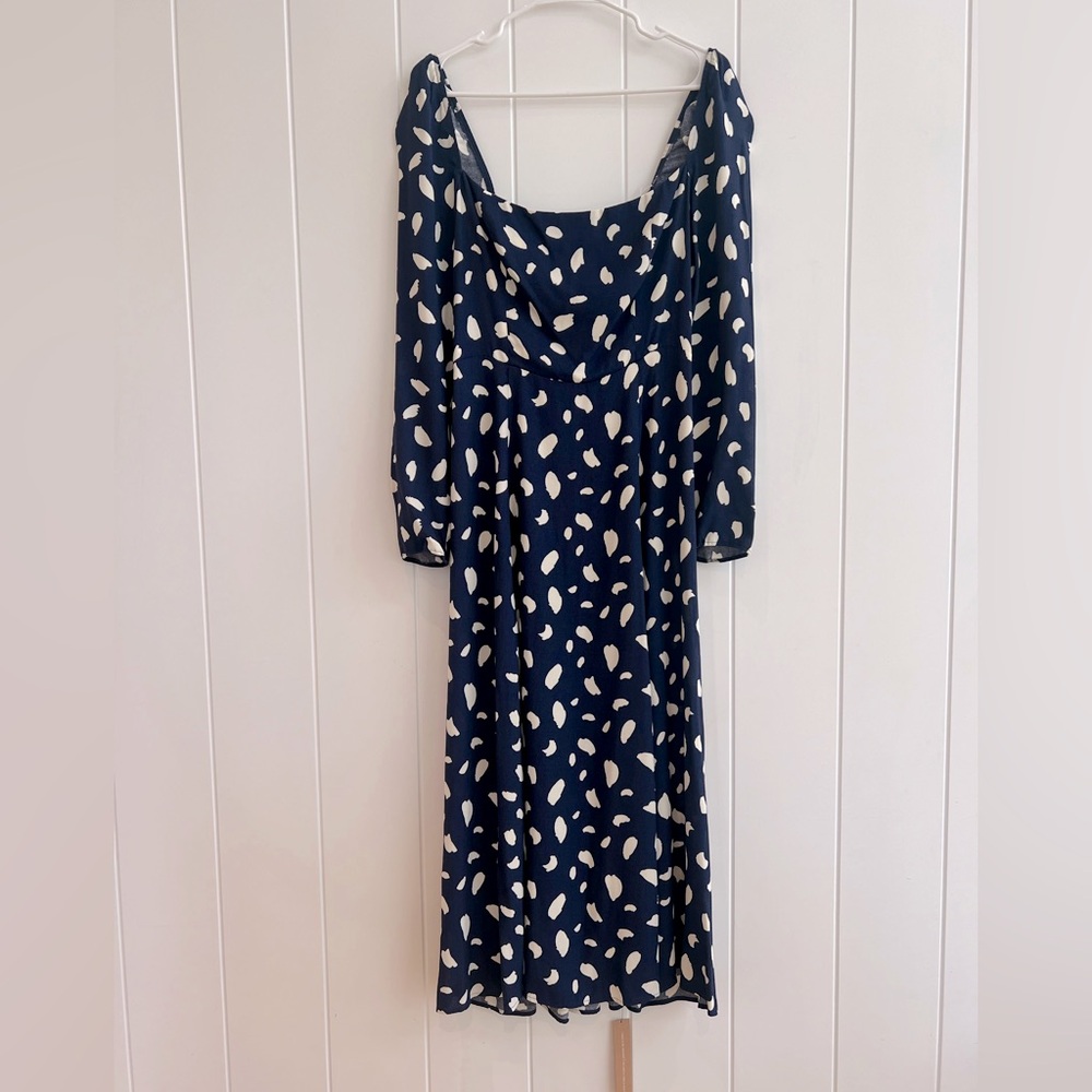 Reformation Sigmund Dress in Splatter